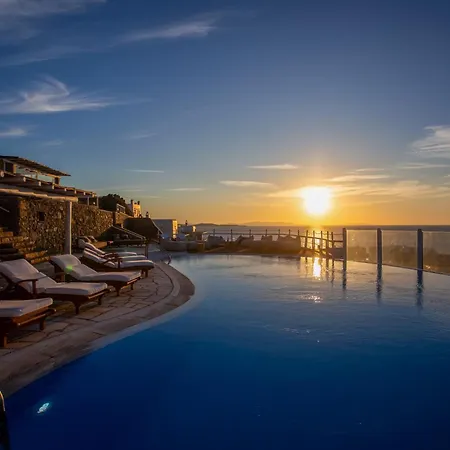 Patron Pool Sunset Mykonos Town