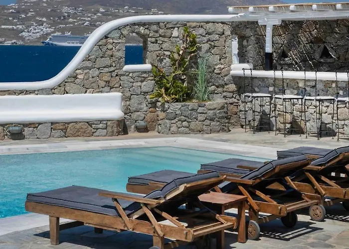Вилла Patron Pool Sunset Mykonos Town
