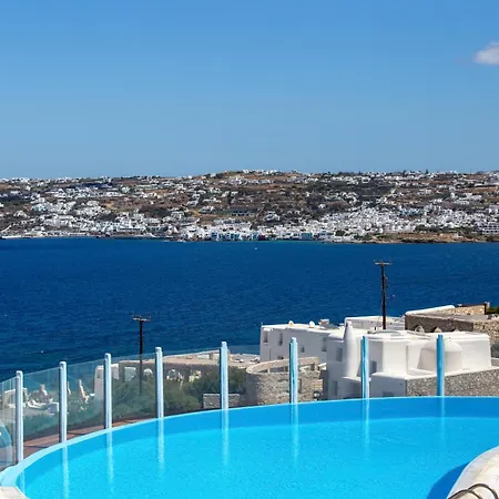 别墅 Patron 1 & 2 Pool Sunset Villas- Seven Bedrooms & Five Bedrooms Mykonos Town