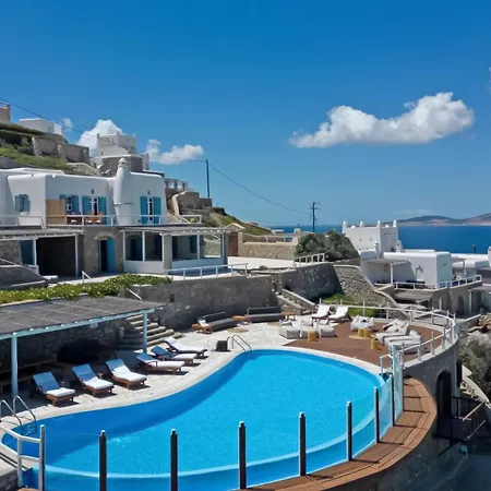 Patron 1 & 2 Pool Sunset Villas- Seven Bedrooms & Five Bedrooms 别墅 Mykonos Town