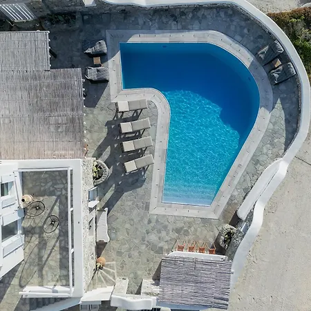 别墅 Patron Pool Sunset Mykonos Town